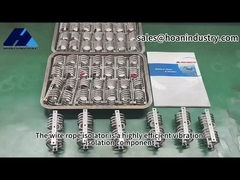 Mesin isolasi tali kawat stainless steel Aksesoris Kendaraan pertahanan Mobil lapis baja