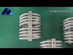 JGX-1278 Compact Wire Rope Isolator Vibration And Shock Control Solusi