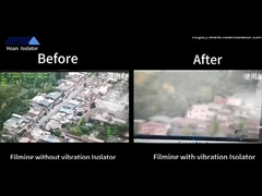 Tanpa isolasi getaran: frekuensi tinggi, kerusakan mudah; dengan JMZ: isolasi getaran, stabil dan