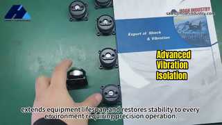 GZQ-1.2 Peredam Kejut Karet Isolasi Getaran