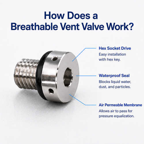 Perusahaan terbaru Blog tentang Bagaimana Cara Bekerja Katup Ventilasi yang Bisa Bernafas?