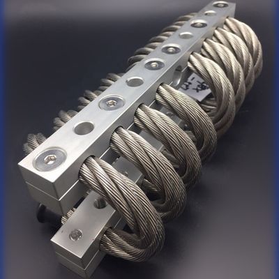 Harga yang bagus Aluminium Wire Rope Isolator Untuk Kamera Mesin Energi Bagian Kompresor Aerospace on line