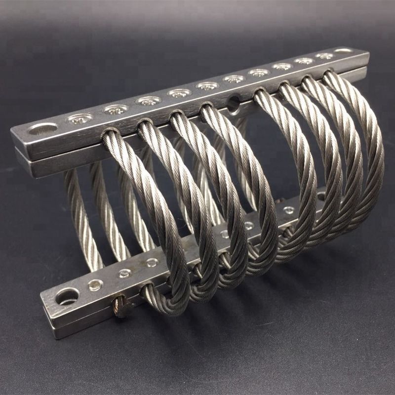 Aksesoris Mesin Disesuaikan Kontrol Getaran Kejut Kapal Angkatan Laut Shipbuilding Rail Vibration Isolator