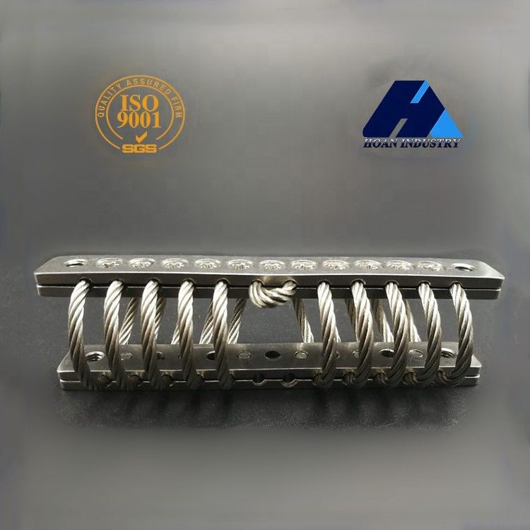Mesin isolasi tali kawat stainless steel Aksesoris Kendaraan pertahanan Mobil lapis baja