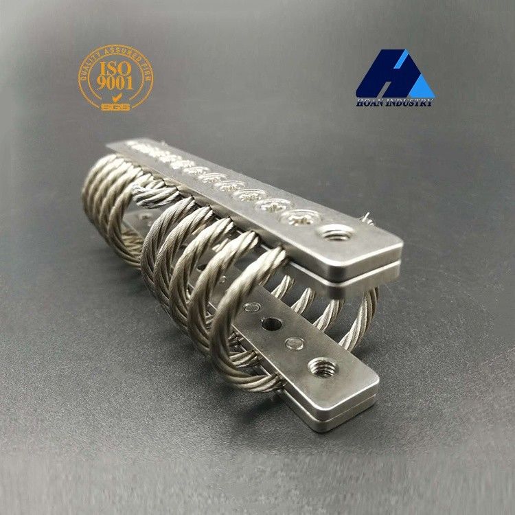10 Loops Wire Rope Isolator 304 Stainless Steel Aksesoris Mesin Vibration Shock Absorption