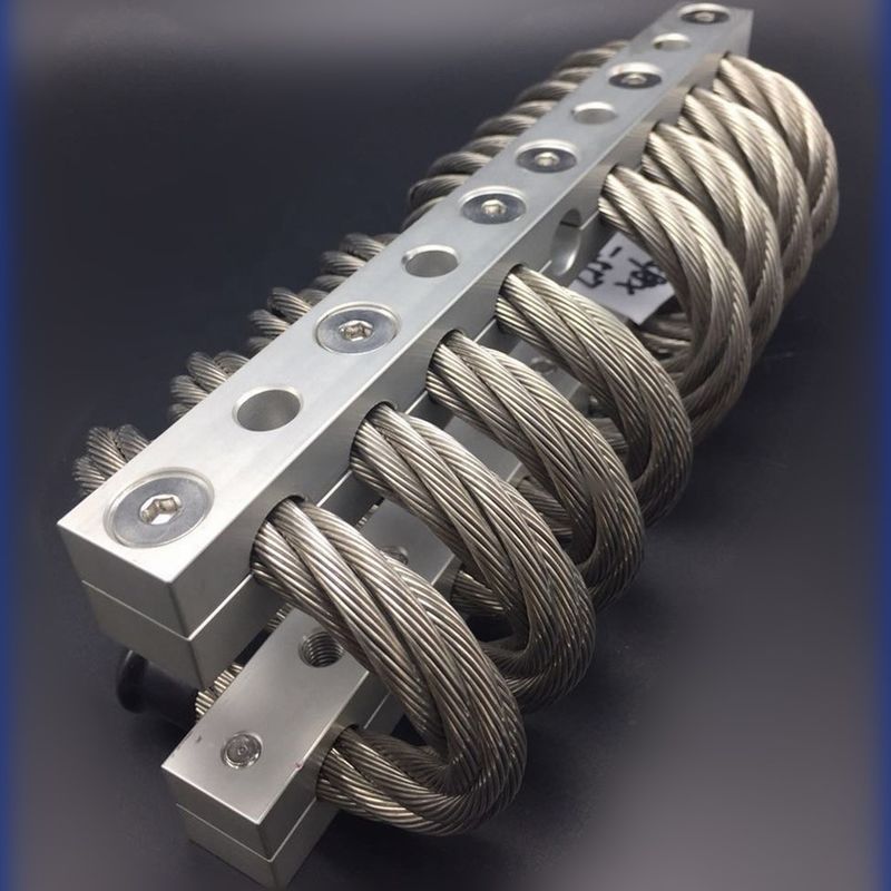 Aluminium Wire Rope Isolator Untuk Kamera Mesin Energi Bagian Kompresor Aerospace