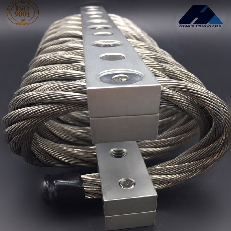 Aluminium Wire Rope Isolator Untuk Kamera Mesin Energi Bagian Kompresor Aerospace
