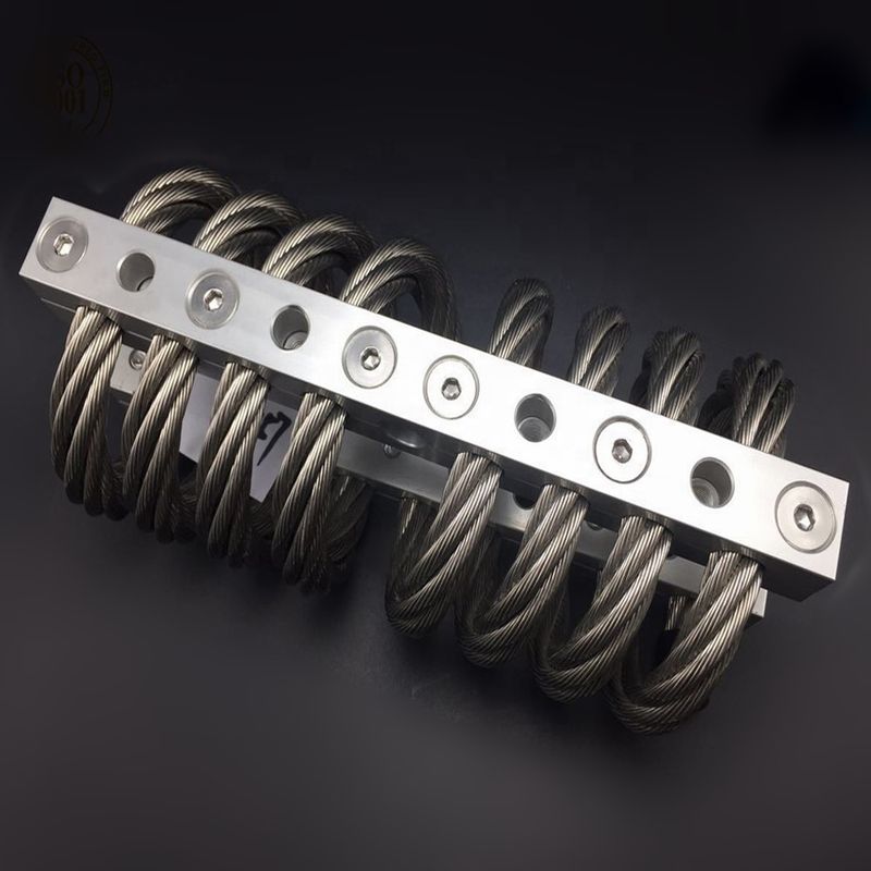 Aluminium Wire Rope Isolator Untuk Kamera Mesin Energi Bagian Kompresor Aerospace