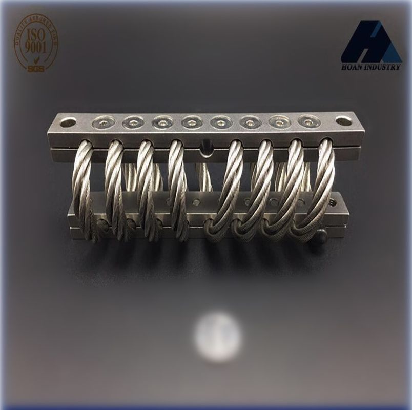 Compact Wire Rope Isolator Anti Vibration Mount Engine Stand Sensor Antenna Satelit