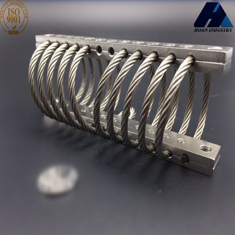 Wire Rope Isolator Anti-Vibration Mount Damping Untuk Kamera Kompresor Cabinet