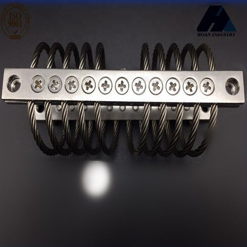 Wire Rope Isolator Anti-Vibration Mount Damping Untuk Kamera Kompresor Cabinet