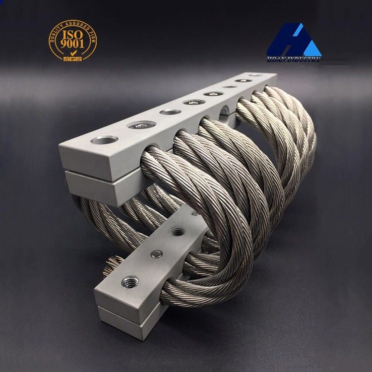 Heavy Duty Wire Rope Shock Mounts Sensor Seismic Transport Container Launcher Pembangunan Kapal