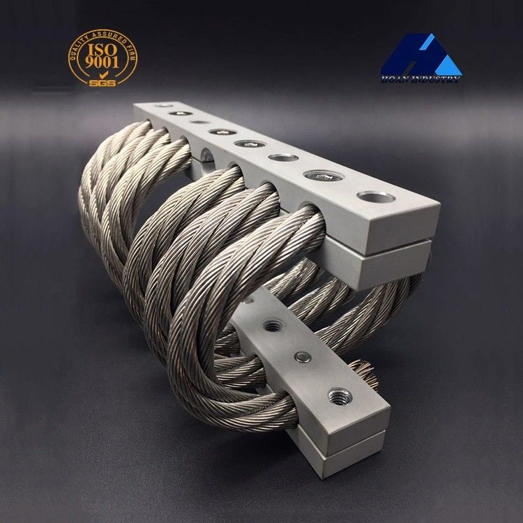 Heavy Duty Wire Rope Shock Mounts Sensor Seismic Transport Container Launcher Pembangunan Kapal