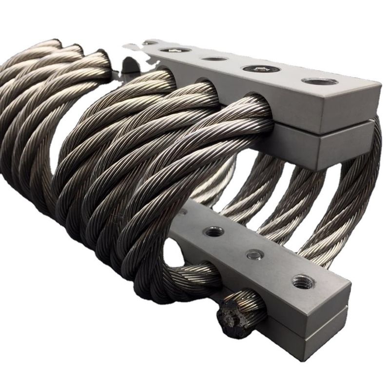 JGX-0488S-20A Wire Rope Isolator untuk SS 304 Stainless Steel Shock Absorption Container