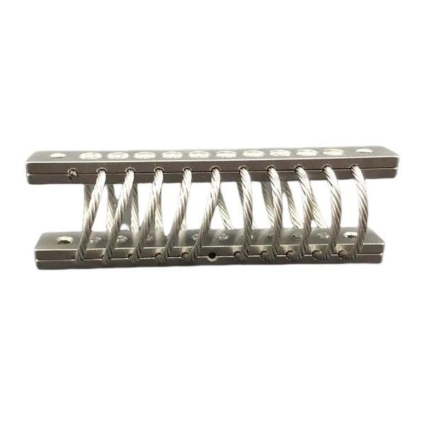 Jgx-1598d-428b Aluminium Wire Rope Shock Isolator Kondisi untuk komponen inti bantalan