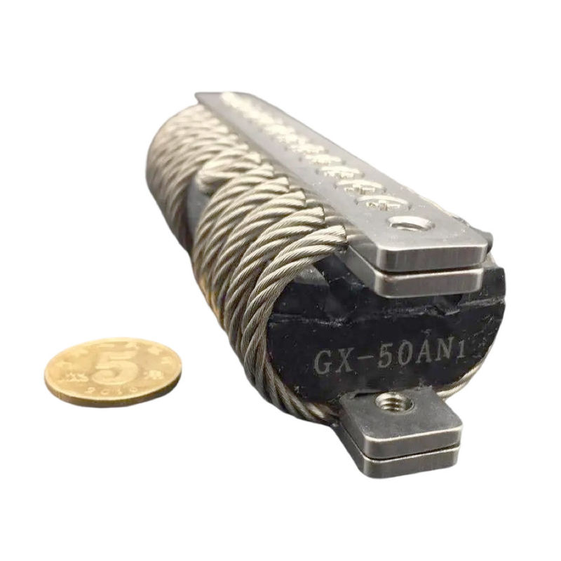 Gear Pump Mesin Alat Aksesoris Kabinet Elektronik 100g Kontrol Getaran Kebisingan Gx-50an Wire Helical Isolator