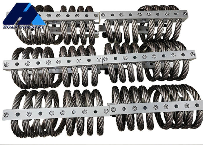 Isolator getaran tali kawat stainless steel untuk peluncur dan transportasi jalan raya JGX-1278D-292B