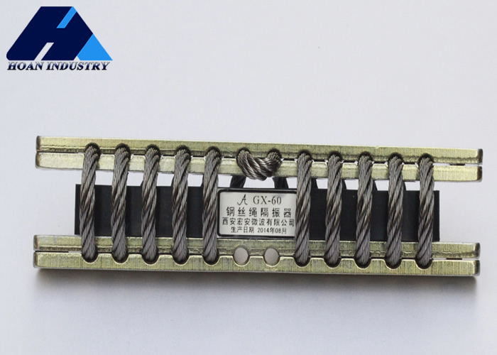 Mengontrol getaran secara efisien di pipa dengan GX-60A ((N) Baru Karet Pad Anti-Kekuatan Dampak Wire Rope Vibration Isolator