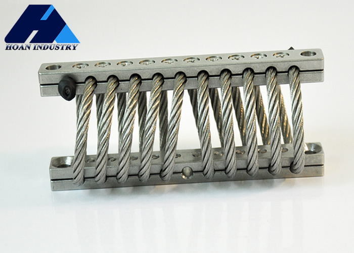 Pengendali kejut getaran yang dapat disesuaikan JGX-0480 Isolator tali kawat kompak
