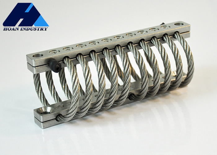 Pengendali kejut getaran yang dapat disesuaikan JGX-0480 Isolator tali kawat kompak