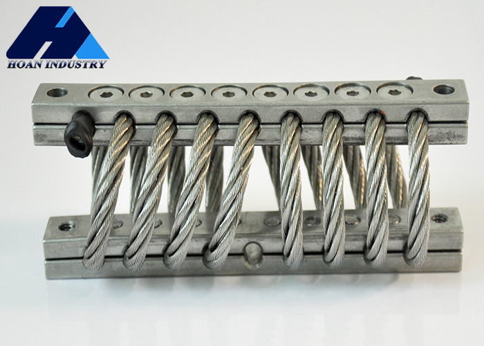 JGX-0648D-79A Precision Processed Wire Rope Vibration Isolator 30Hz Frekuensi Resonansi 10 Hz Frekuensi Isolasi
