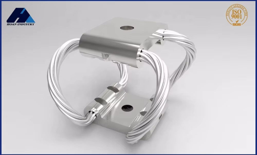 Tahan lama dan tahan terhadap kondisi yang keras GR Tipe Wire Rope Vibration Isolator untuk Drone GR5-38D-A