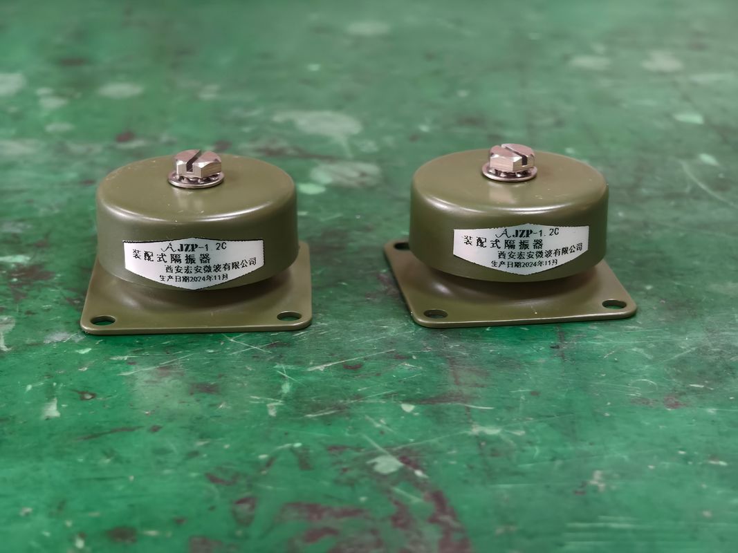 Peredam Kejut Karet JZP-9.0-SC-SC1 dengan Ketahanan Suhu Hingga 100 Derajat Celcius Lebar 50mm dan Frekuensi Resonansi 30 Hz untuk Mesin Industri