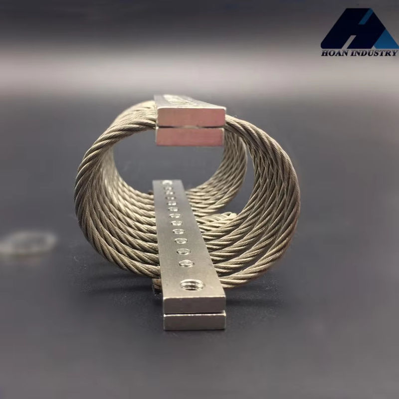 JGX-0320A-22A Stabil Performance Wire Rope Vibration Isolator untuk lingkungan getaran frekuensi tinggi