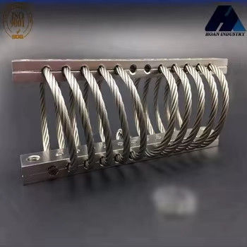 JGX-0320A-22A Stabil Performance Wire Rope Vibration Isolator untuk lingkungan getaran frekuensi tinggi