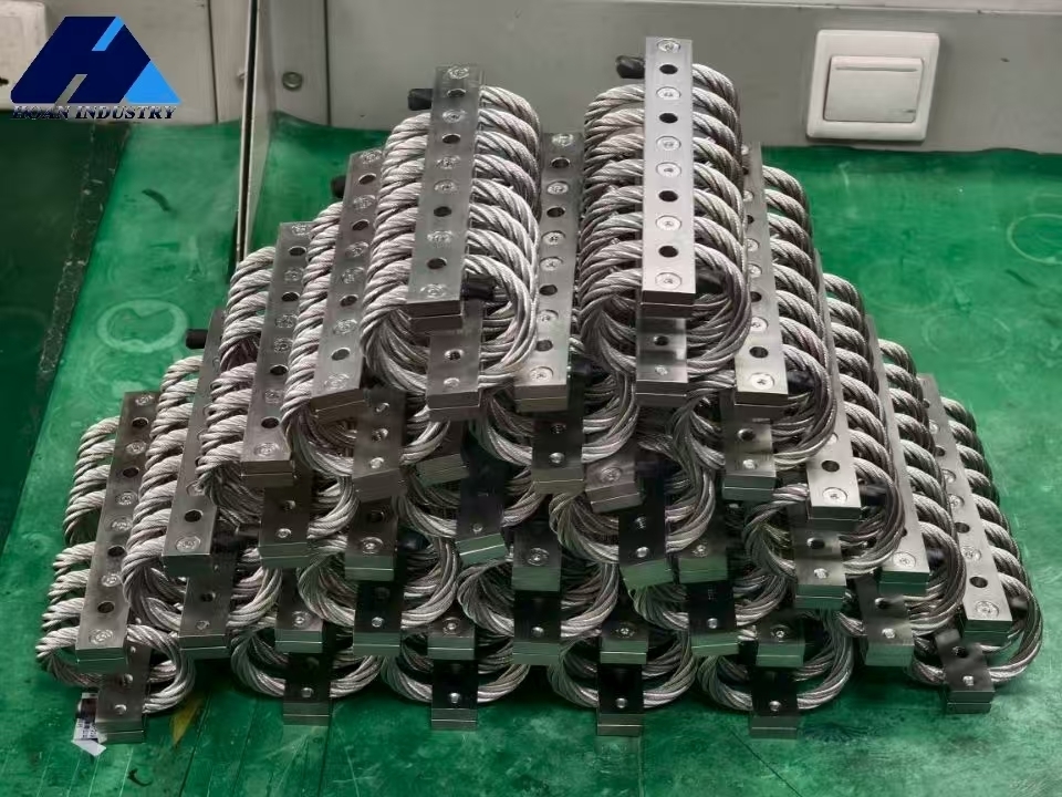 JGX-1598A-324A Isolator getaran tali kawat baja meningkatkan keandalan untuk pengukuran presisi