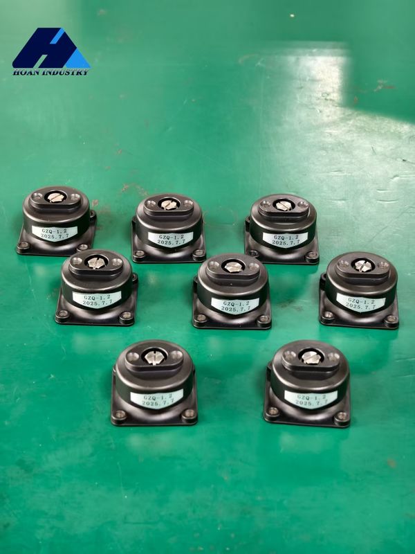 JZP-3.2-SC-SC1 Rubber Shock Absorber dengan Frekuensi Resonan 5-10HZ Damping Ratio 0,5 dan Hingga 90% Isolasi Getaran untuk Peralatan Presisi