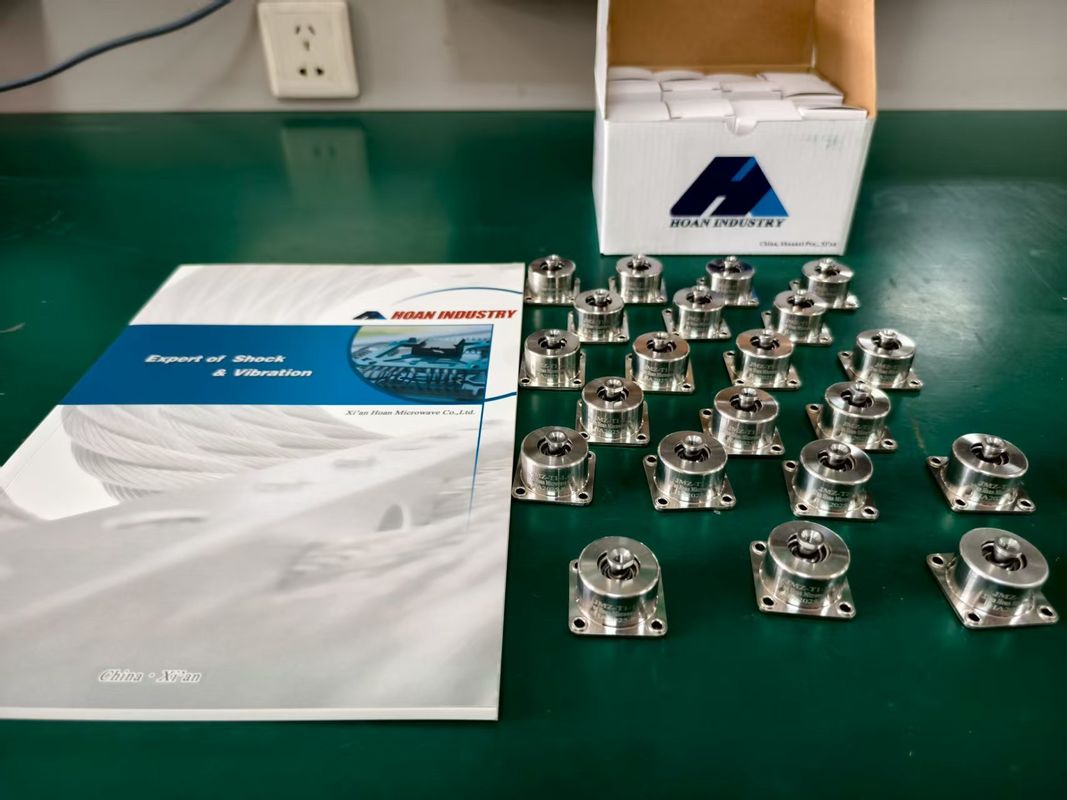 Produk Baru 2025 Musim Semi Isolator JMZ-TK-4A dengan Lebar Keseluruhan 58mm dan Defleksi 0,25 Inci untuk Peralatan Presisi