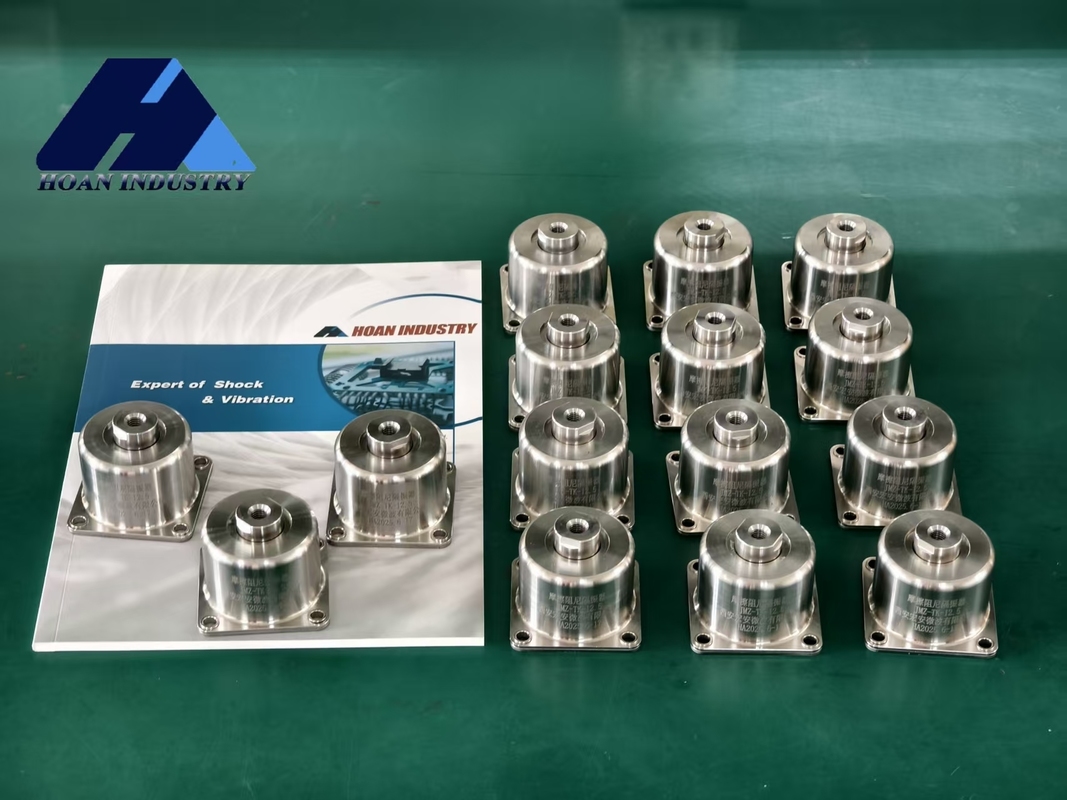 Peredam Getaran JMZ-TK1-7A dengan Diameter 4 inci untuk Pengendalian Getaran Frekuensi Tinggi dan Ultra-Rendah
