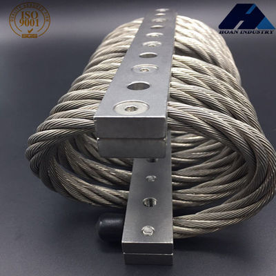 Drone Wire Rope Vibration Damper Pada Mesin