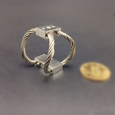 Anti-Vibration Compact Wire Rope Isolator Untuk Gopro Gimbal Stabilizer