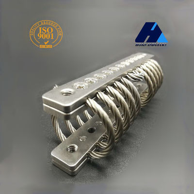 Isolator getaran Wire Rope Shock Mounts Bagian Mekanis Kendaraan Kabinet Listrik