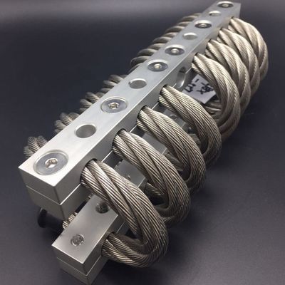 Helical Steel Wire Rope Isolator Aeronautics Space Compressor Shock Absorption