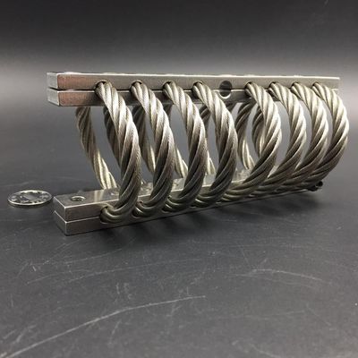 Compact Wire Rope Isolator Anti Vibration Mount Engine Stand Sensor Antenna Satelit