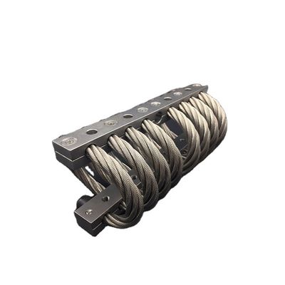 Konstruksi Kapal Kompresor Wire Rope Mounts Isolator Baja Rustless