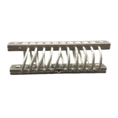 Jgx-0958d-138a Isolator kejut tali kawat stainless steel untuk industri pertambangan energi