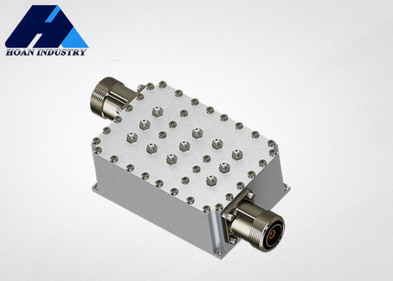 Harga yang bagus JT-QTF-1300-DIN Cavity Bandpass Filter 1200-1400 MHz Panduan Gelombang Disesuaikan Kerugian Masukan Rendah on line