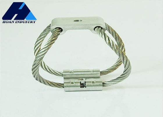 Harga yang bagus GR6-142D-A Wire Rope Vibration Isolator 142N Load Wall Dipasang on line
