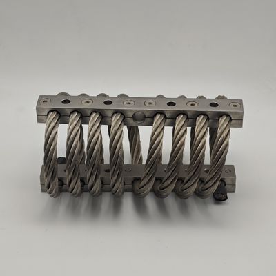 JGX-1276 Series Wire Rope Vibration Isolator Untuk Industrial Overall Width 50mm Desain Gaya Industrial
