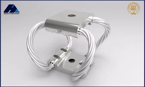 Harga yang bagus GR4-13A-A Wire Rope Vibration Isolator 13N Beban 59mm Lebar on line