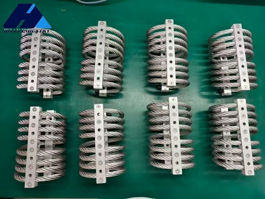 Harga yang bagus Peredam Getaran Tali Baja Tahan Karat dengan Beban Statis Maksimum 370kg untuk Peredam Guncangan dan Getaran Laut on line