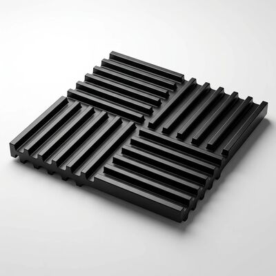 Harga yang bagus Hoan 100301 Modular Karet Pengisolasi Getaran Pad Tileable Anti-Vibration Waffle Mats on line