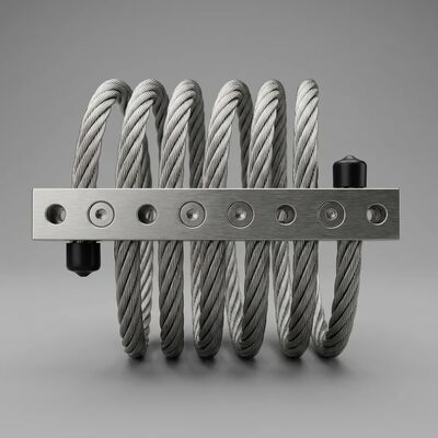 Harga yang bagus JGX-1276D-176B Isolator Getaran Kabel Ganda Lubang Tembus Permukaan Pemasangan Berulir Disipasi Panas Luas on line