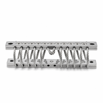 Harga yang bagus JGX-0240D-4.5A Wire Rope Vibration Isolator Resistensi Semprotan Garam Kelas Laut Peringkat Keamanan Tekanan Tinggi on line